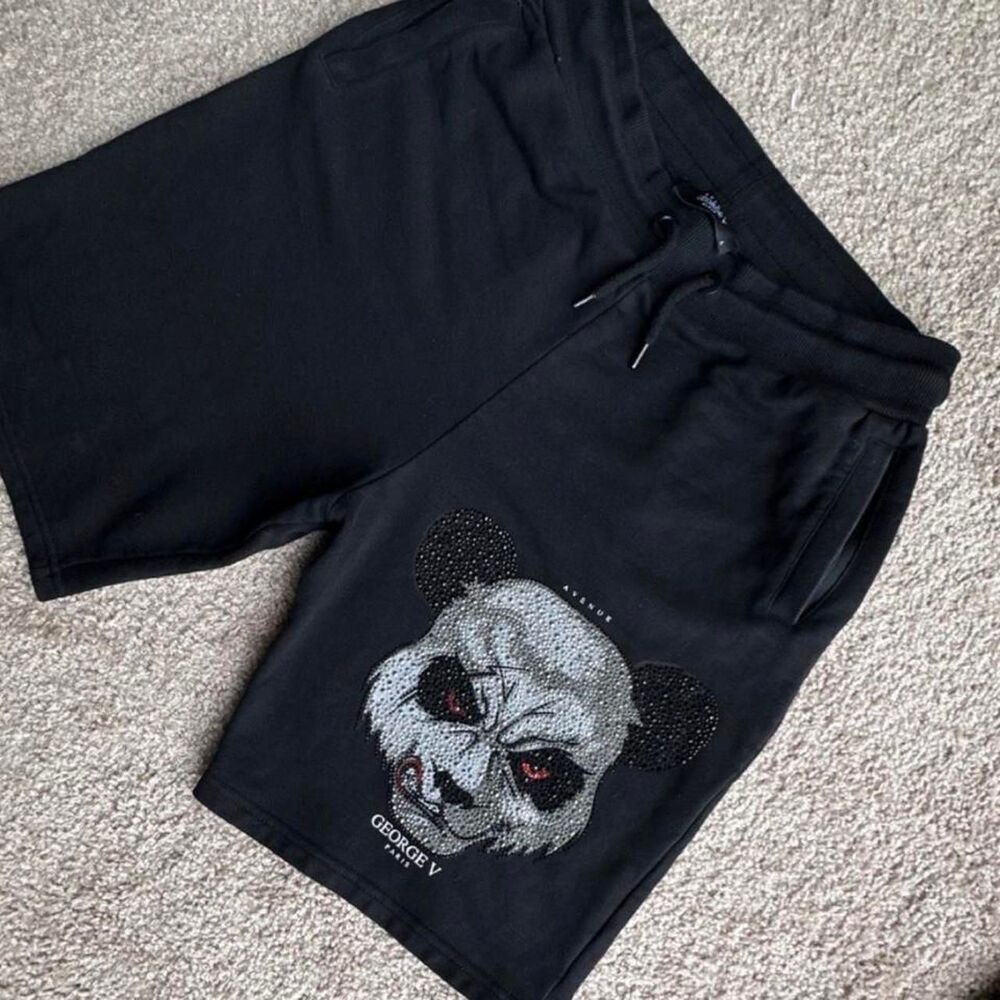 Avenue Men's Black Shorts